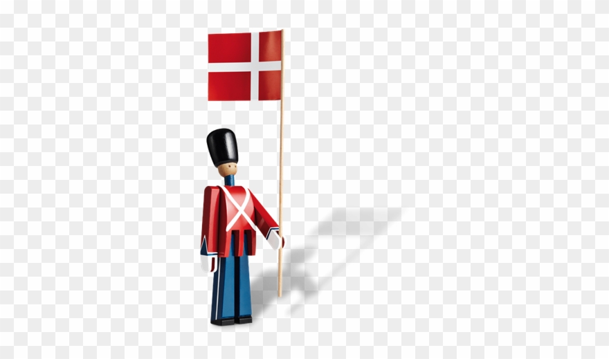 Kay Bojesen Garde Med Flag Clipart