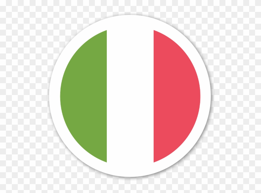 Italy Flag Sticker Clipart