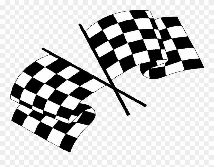 Krazee Karts Flags Clipart