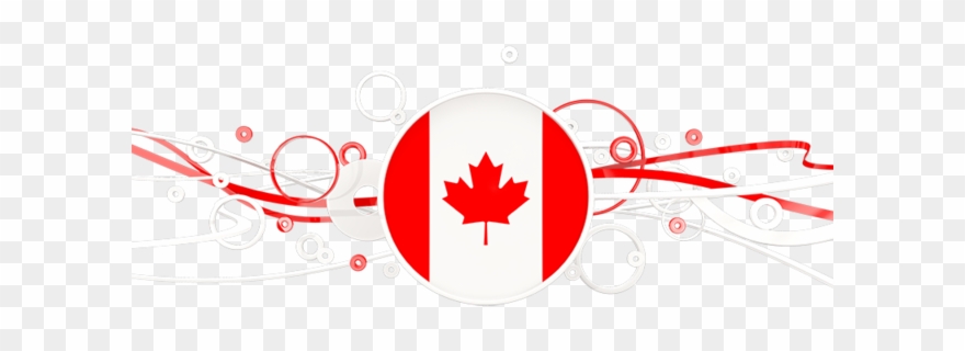 Illustration Of Flag Of Canada Clipart