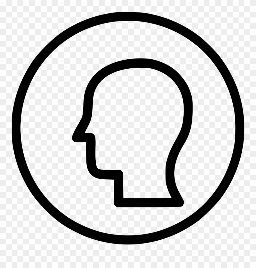 User Face Side Man Avatar Comments Clipart