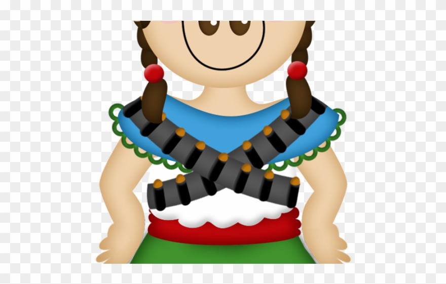 Mexican Clipart Nurse - Png Download