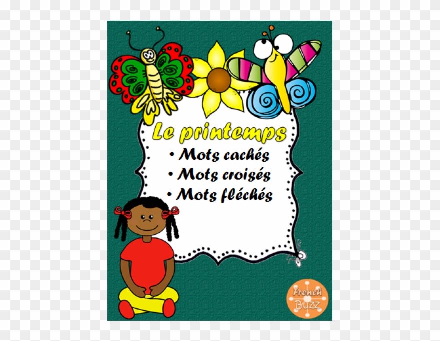 Mots Cachés Fléchés Croisés Clipart