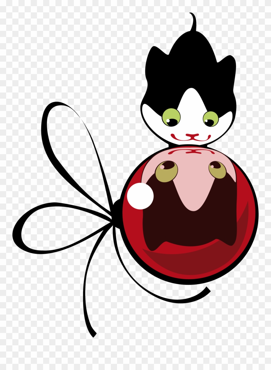 9 Christmas Cat Images Free Clip Art The Graphics Fairy - Png Download