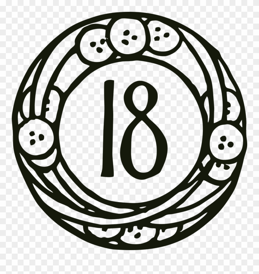 Number Chapter Birthday Clipart