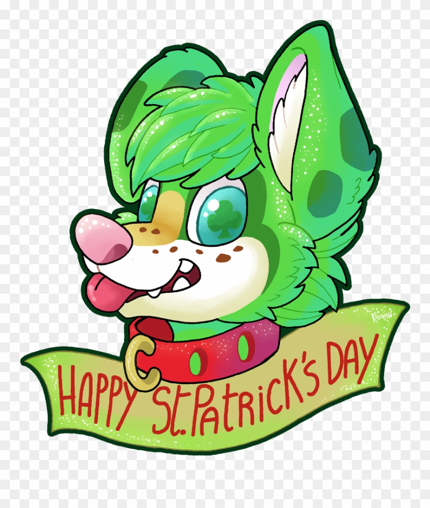 Clipart Dogs St Patrick Day - Png Download