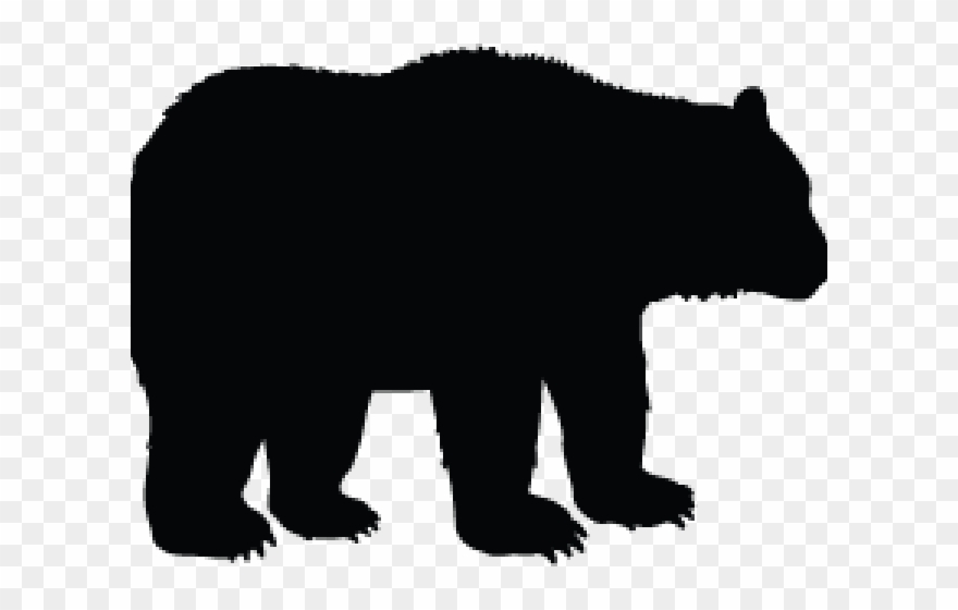 Silhouette Clipart Wild Animal - Png Download