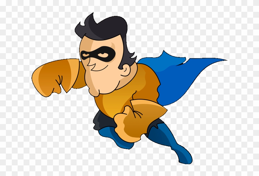 Superhero Silhouette Png Clipart