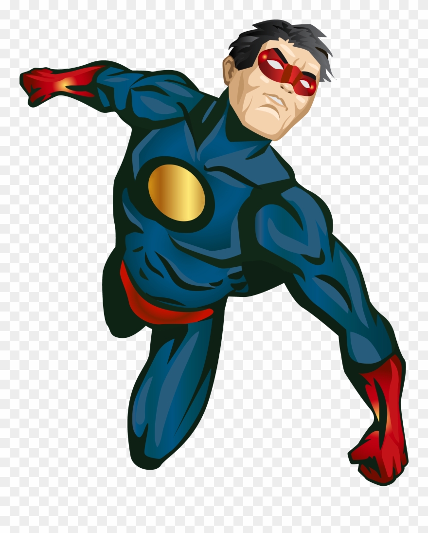 Hero Clipart Generic Superhero - Png Download