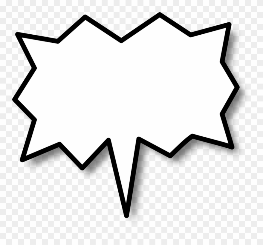 Speech Balloon Comics Book Clipart