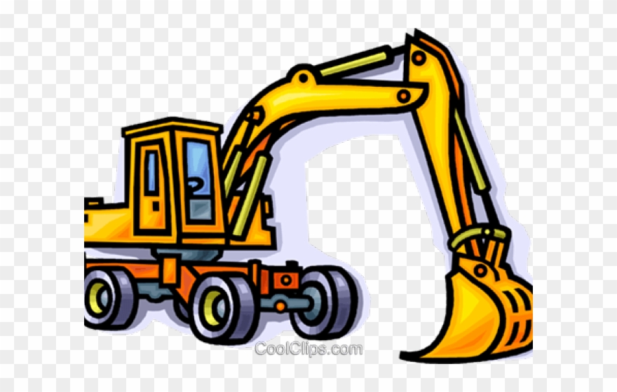 Excovator Clipart Construction Equipment - Png Download