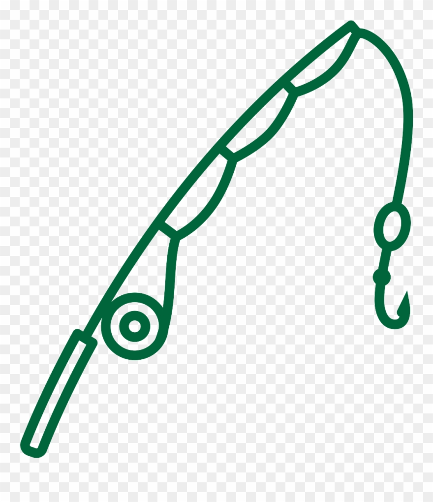 Rods Line Baits Lures Clipart