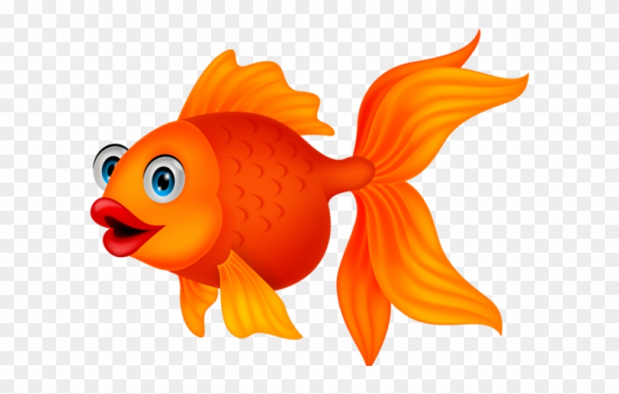 Gold Fish Clipart Printable - Png Download