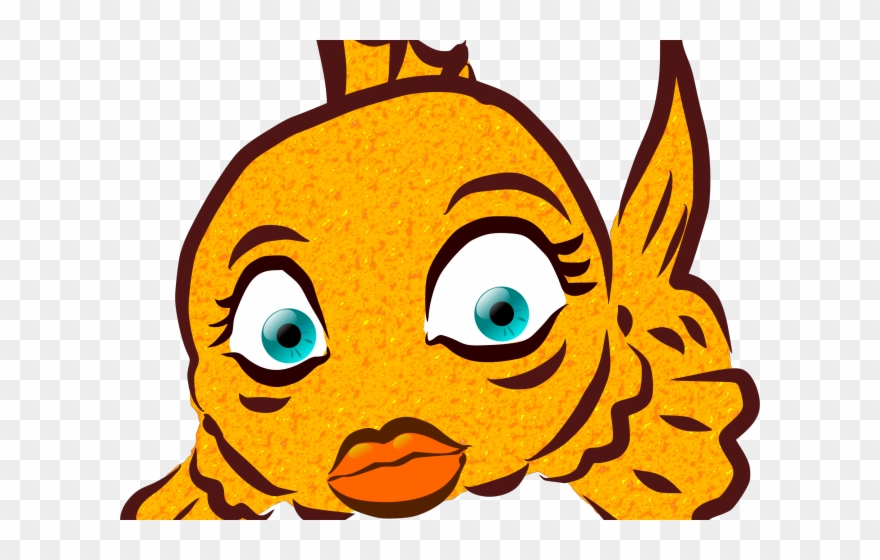 Kiss Clipart Gold Lip - Png Download