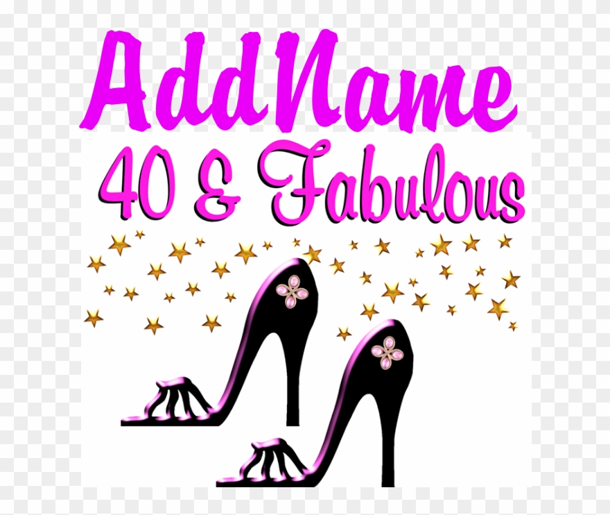 Glamorous 40th Beach Towel Clipart
