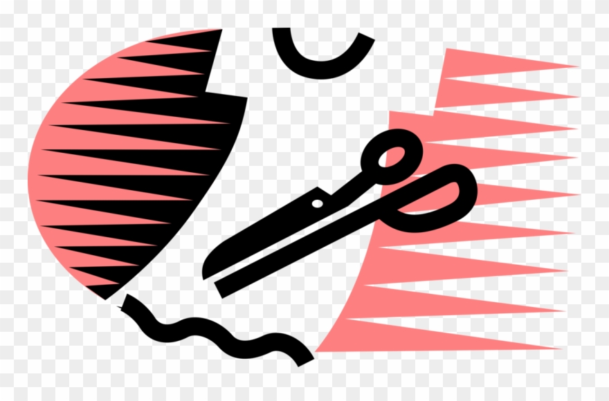 Vector Illustration Of Fashion And Garment Industry Clipart