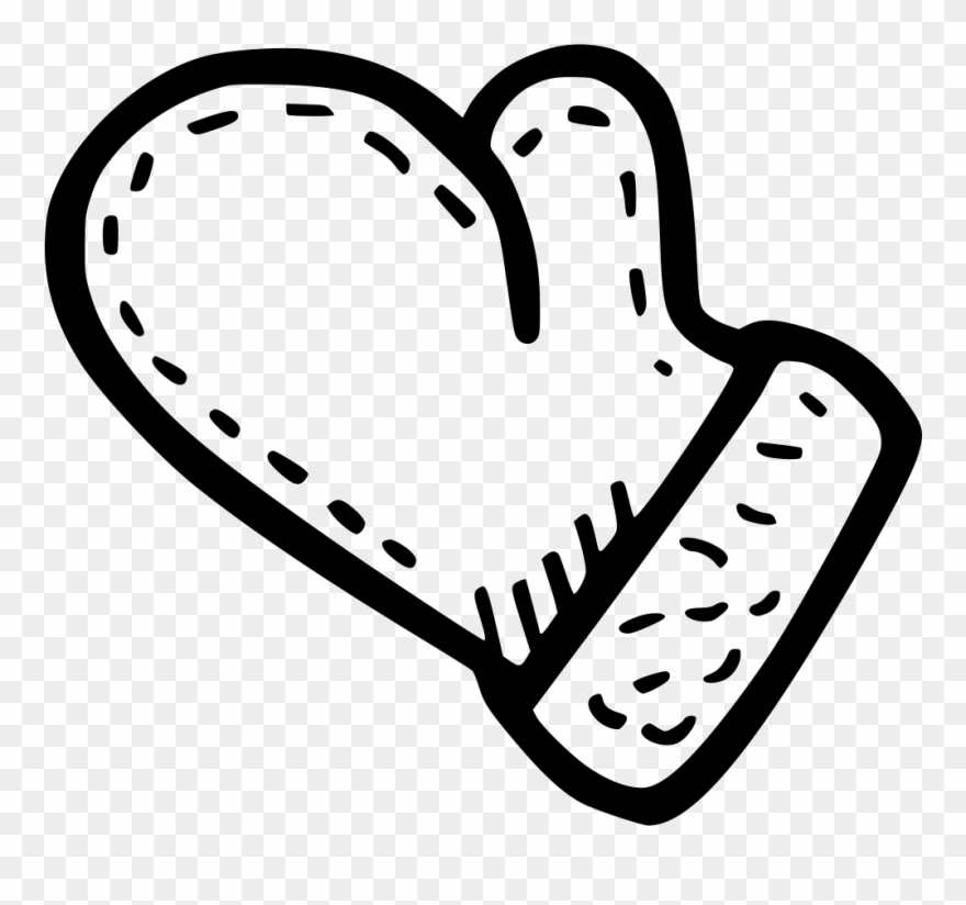 Winter Glove Comments Clipart