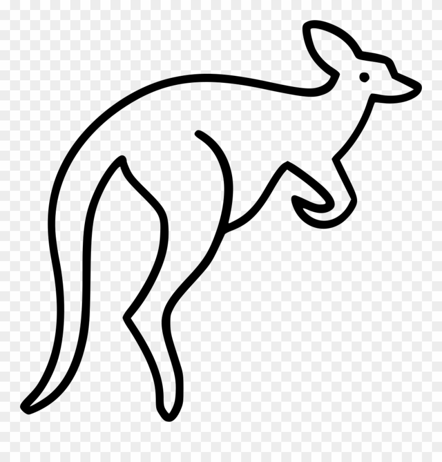 Kangaroo Comments Clipart