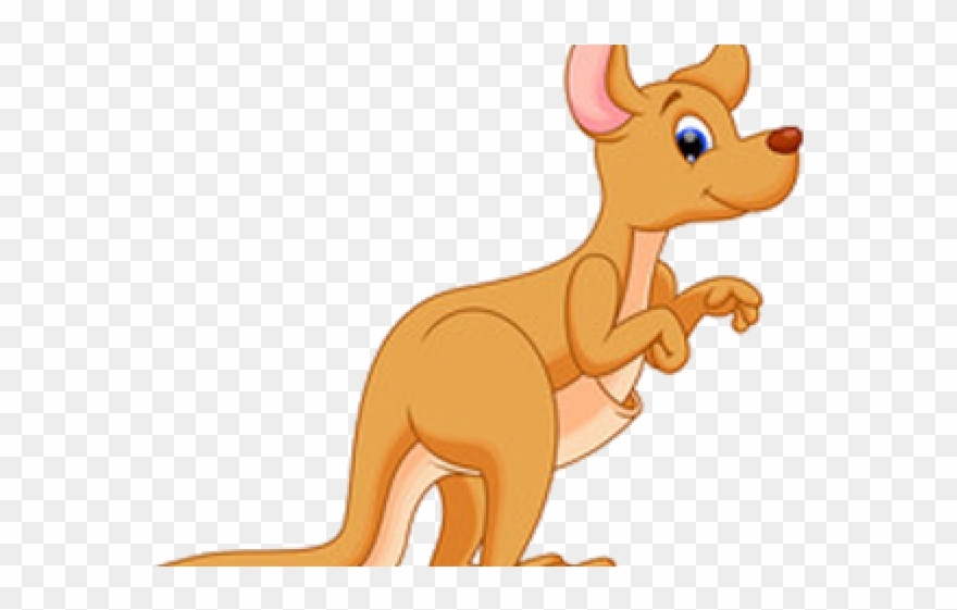 Kangaroo Clipart Cartoon - Png Download