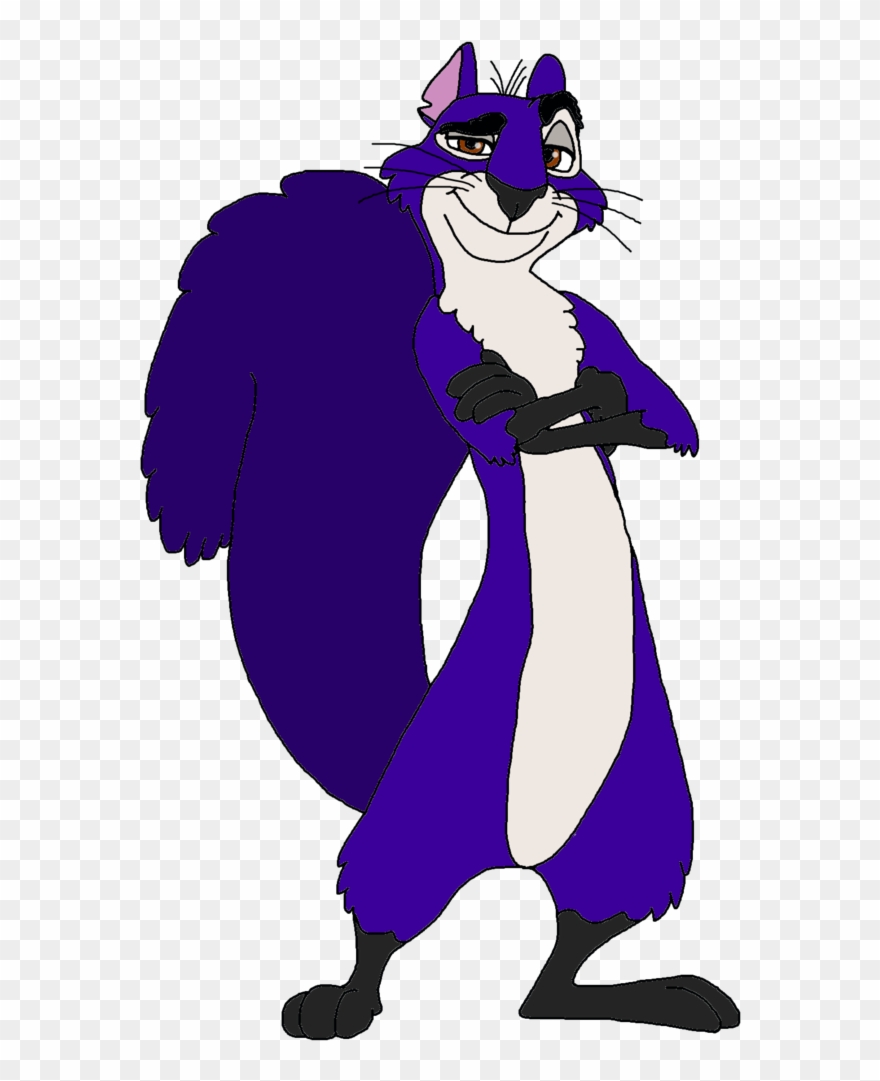 Vector Squirrel Illustration Clipart