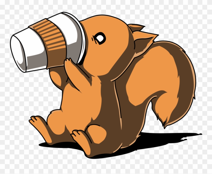 Squirrel Sticker Clipart