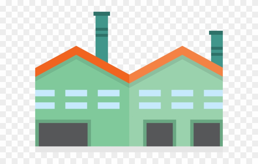 Factory Clipart Factory Warehouse - Png Download
