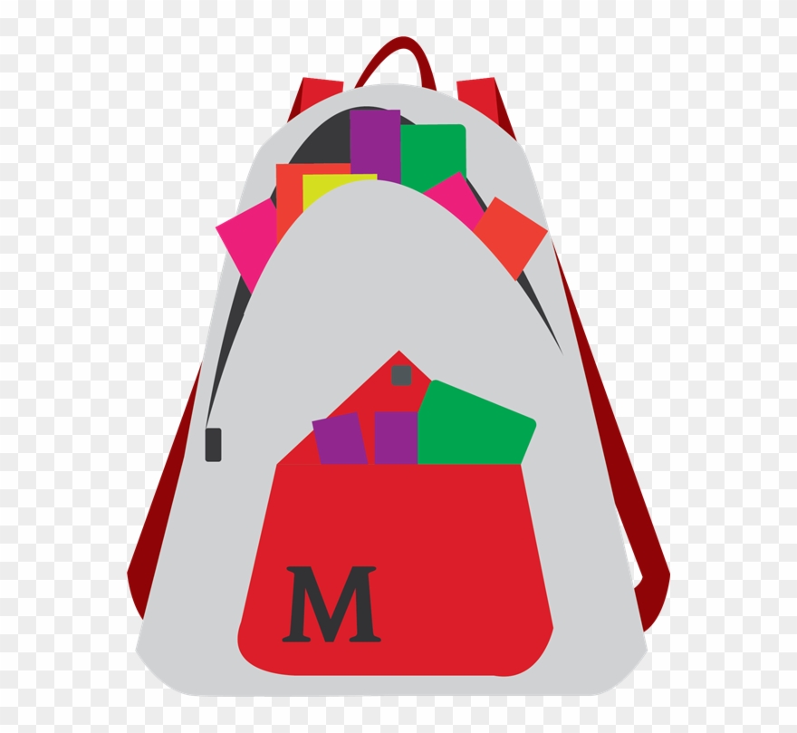 Student Volunteers Pack Backpacks With The Donated Clipart