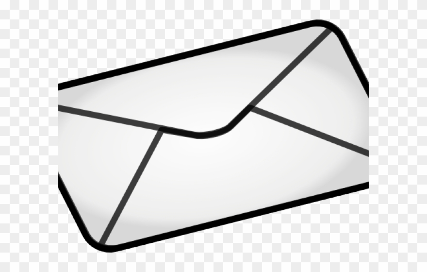 Letter Clipart Black And White - Png Download