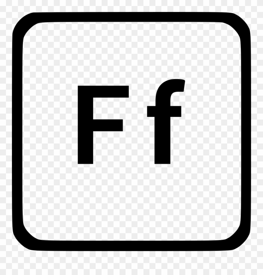 English Alphabet Latin F Comments Clipart