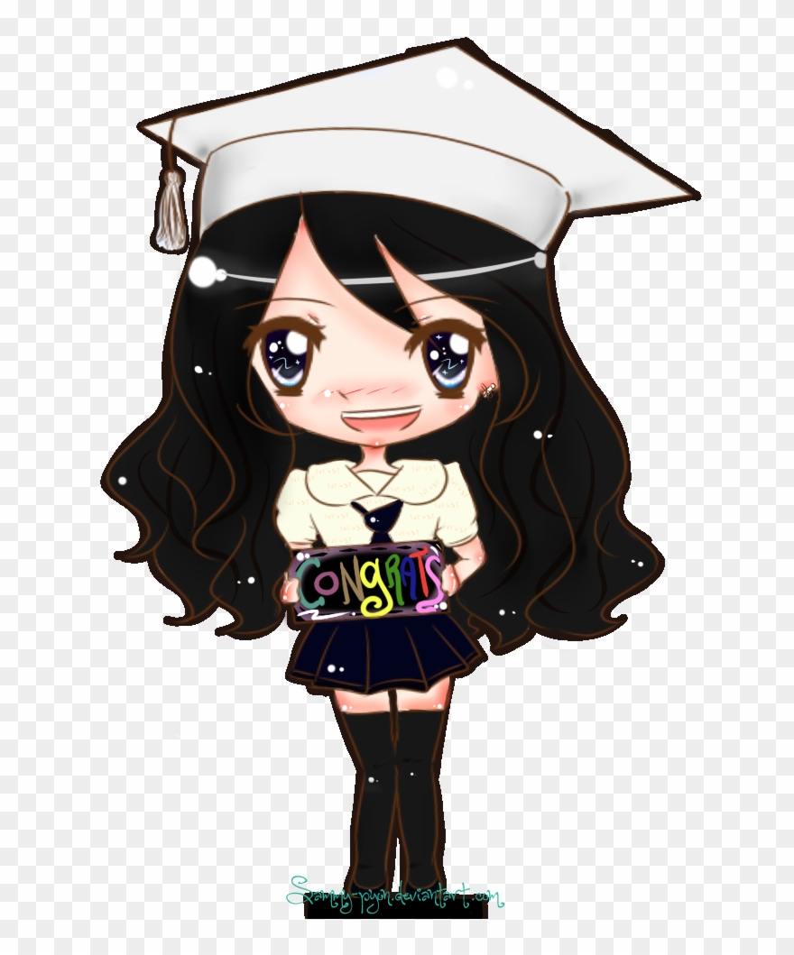 Chibi Clipart Student - Png Download