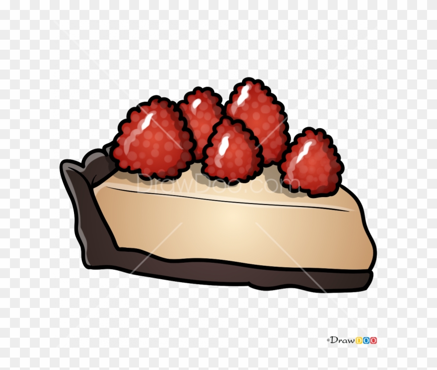 How To Draw Cheesecake Clipart