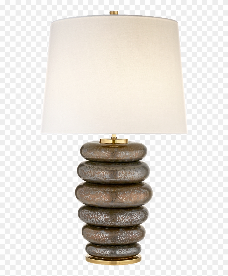 Stacked Ring Table Lamp Clipart
