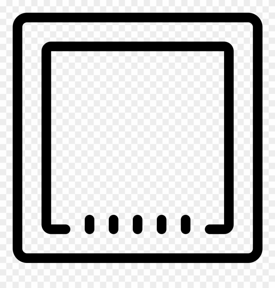 Unchecked Checkbox Icon Clipart