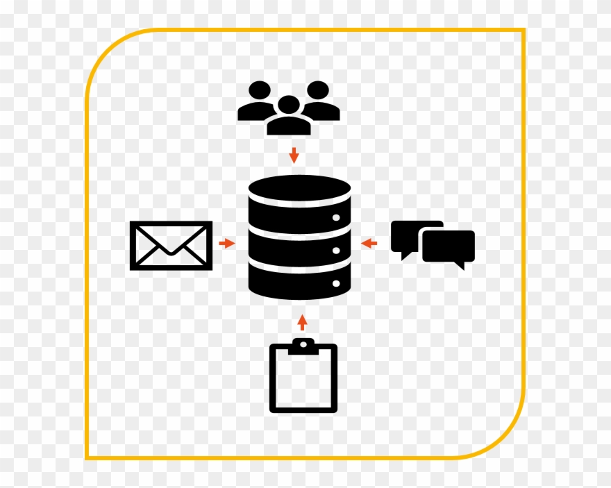 A Structured Soluting, Combining It Technology, Business Clipart