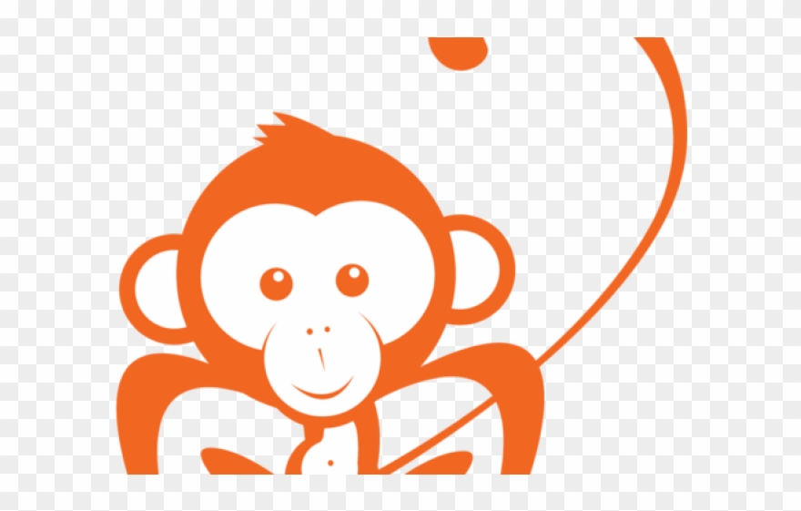 Yoga Clipart Monkey - Png Download