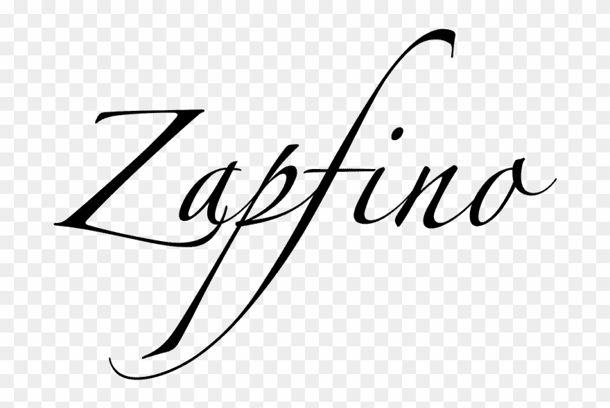 Clip Art Free Zapfino Font - Png Download