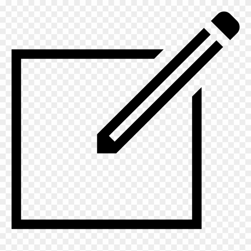 File Compose Outline Svg Clipart