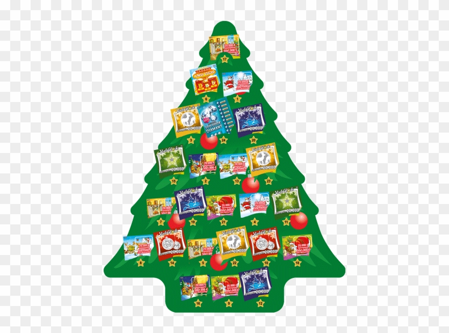 Weihnachtsmann - Tannenbaum - Lebkuchenmann - Schneemann Clipart