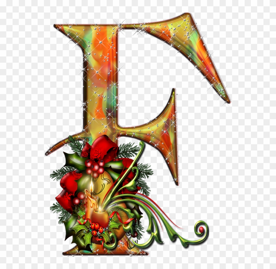 Alphabet De Noel 18 11 Clipart