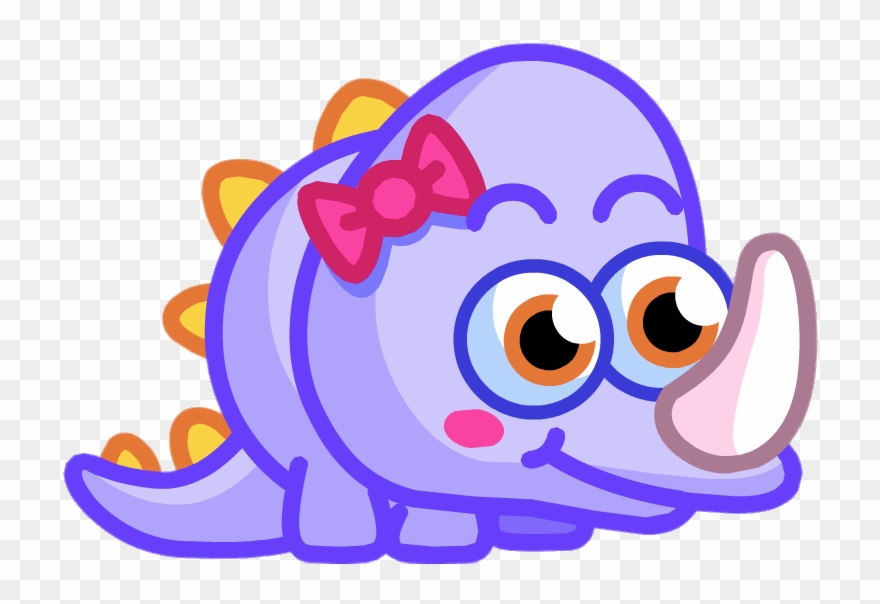 Doris The Rummaging Plotamus Regarde À Droite Clipart