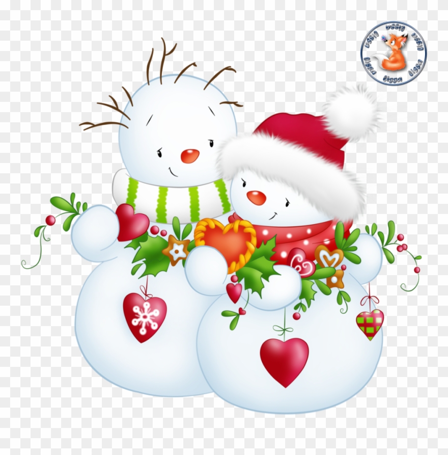 Bonhommes De Neige Snowmen Schneemann Muñeco De Nieve Clipart