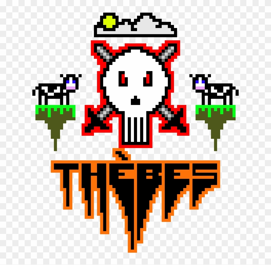 Thebes Medallion En Français Clipart