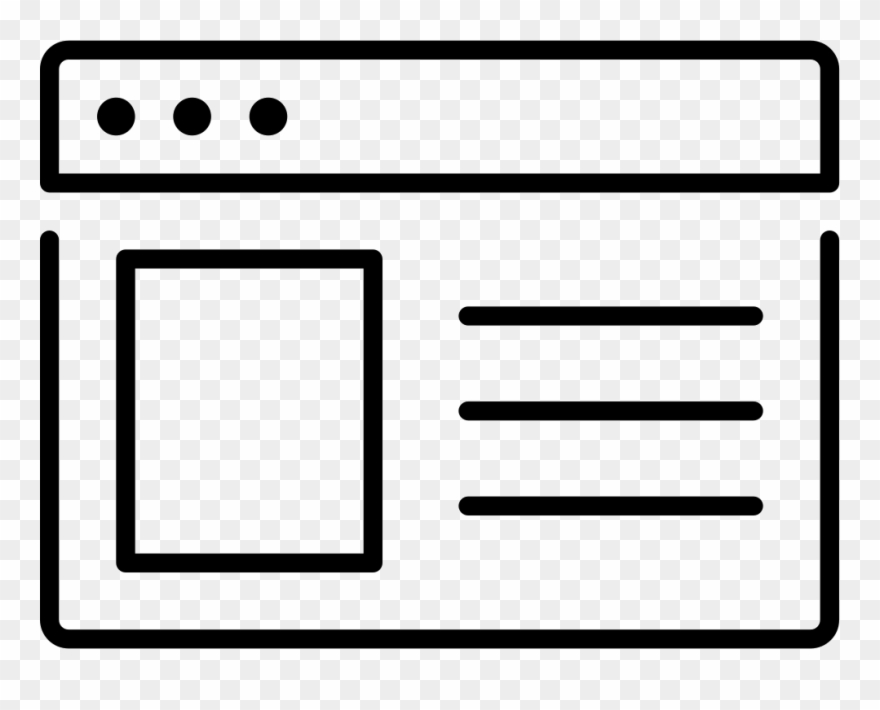 Browser Window Software Program Comments Clipart