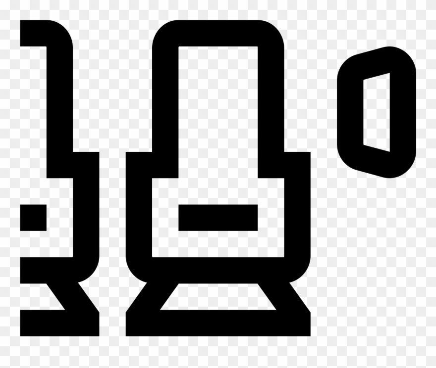 Siège Avion Côté Fenêtre Icon Clipart