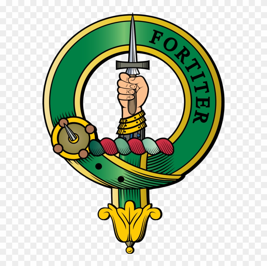 Mcallister Clan Crest Clipart