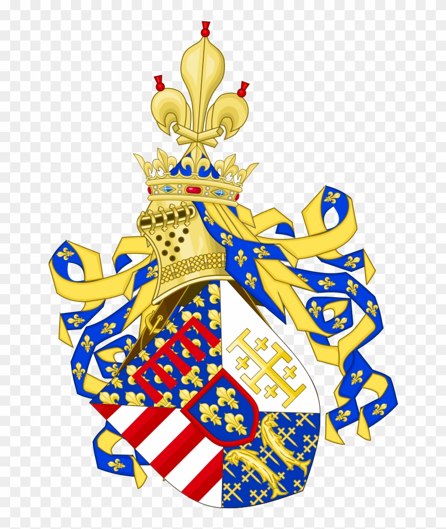 Coat Of Arms Of René Of Anjou Family Crest, Coat Clipart