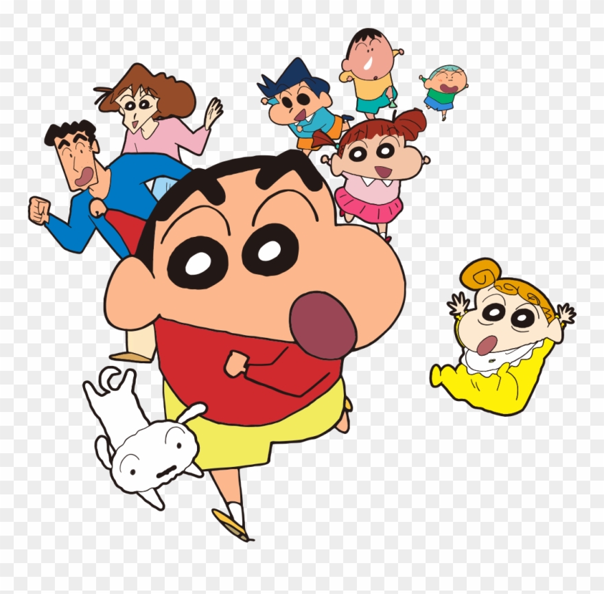 Shinchan Run Picnic Clipart