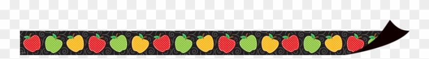 Dotty Apples Magnetic Borders Alternate Image A Clipart
