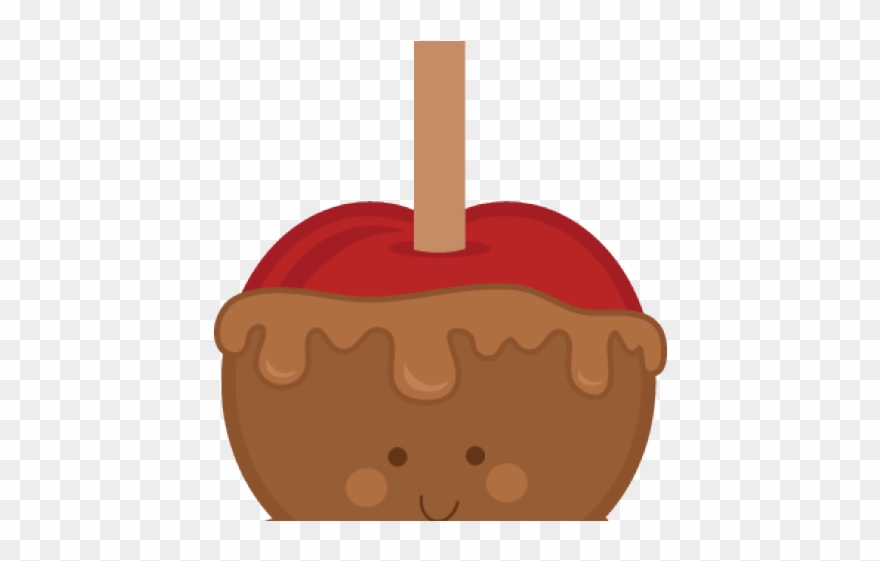 Caramel Clipart Taffy Apple - Png Download