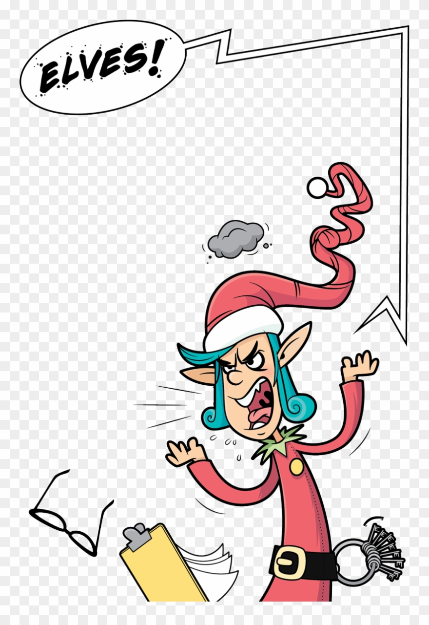 #elmachp5 Sees Elma Upsetting More Than Just The Supervisor Clipart